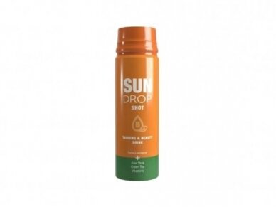 Sun Drop Shot Drink 80ml Tanning & Beauty dzēriens ātrākam iedegumam un veselīgākai ādai